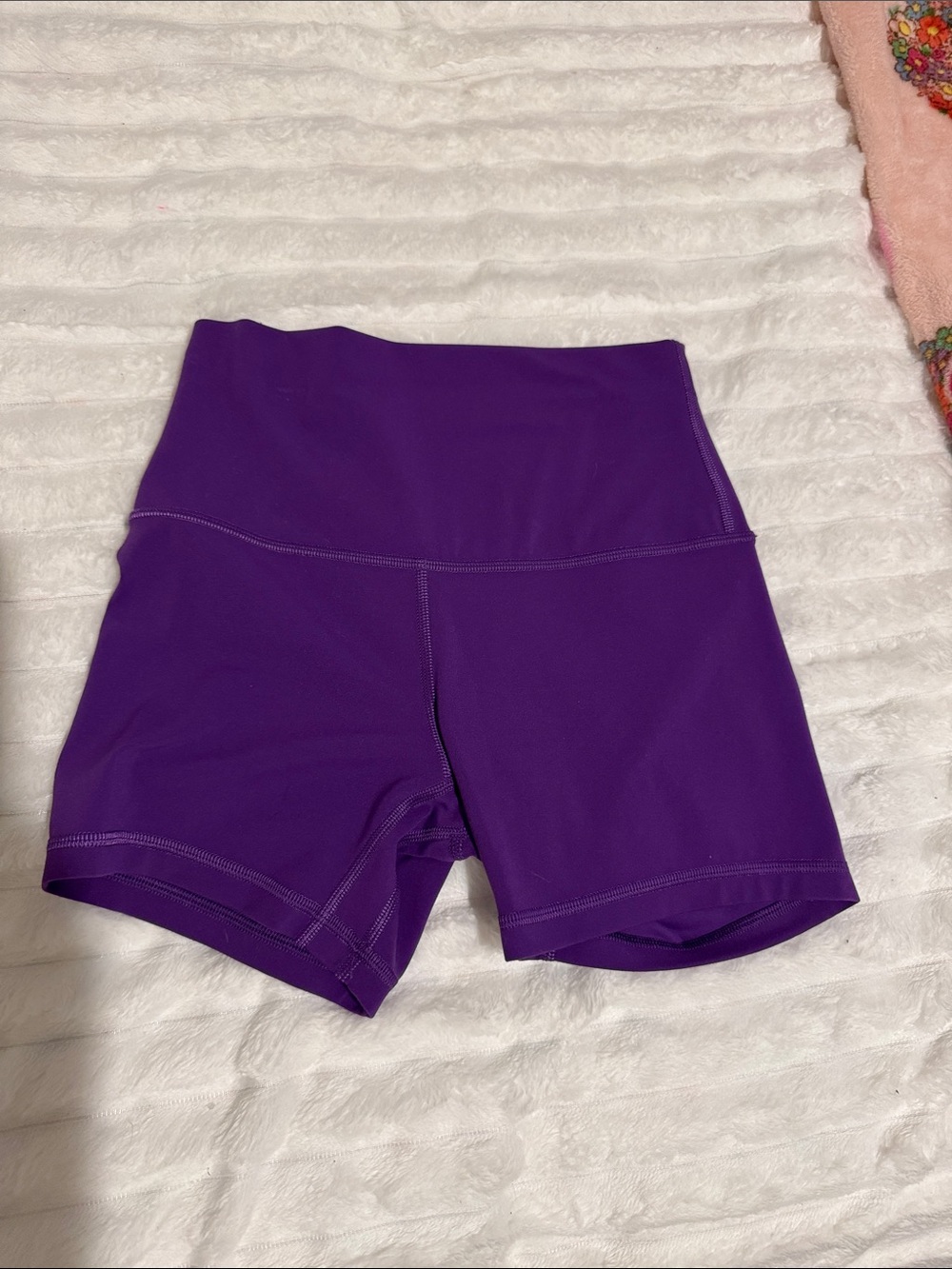 lululemon athletica High-Waist Violet Workout Shorts